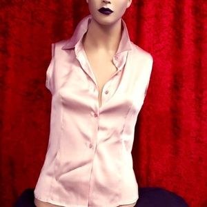 Piazza Sempione Sleeveless Pink Top